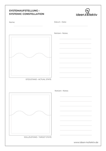 System Board - 50 Sheets A4 Coaching Block (additional tools for the System Board)